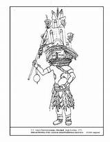 Kachina Coloring Doll Hopi Search Google Template Patterns Pages Marshall Fabric sketch template