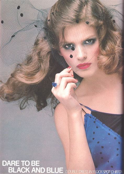 Giarchives ““gia Carangi Featured In British Vogue April 1979