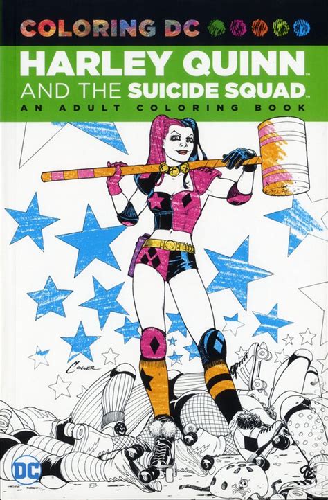 Coloring Dc Harley Quinn And Suicide Squad Sc 2016 Dc An