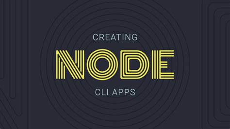 hackwild creating  command  application  node  commanderjs