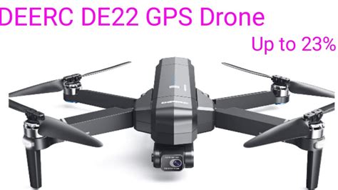 deerc de gps drone deerc de camera drone   nice features review youtube