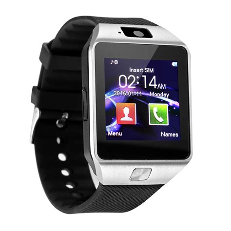 fashion touch screen wrist  mobile phone smart  dz china smart   mobile