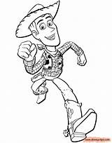 Woody Coloring Toy Story Pages Disneyclips Printable Buzz Disney Toystory Pdf Running Gif Choose Board Funstuff sketch template