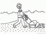 Coloring Pages Grass Gardening Popular Library Clipart Coloringhome sketch template