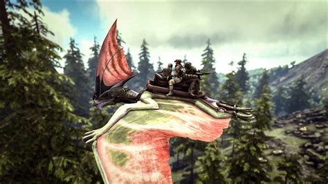 ark survival evolved  update   flying dinosaurs