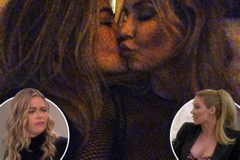 rhobh fans are convinced brandi glanville is kissing denise richards in