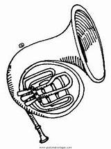 Tromba Trompete Diverse Misti Malvorlage Gratismalvorlagen sketch template