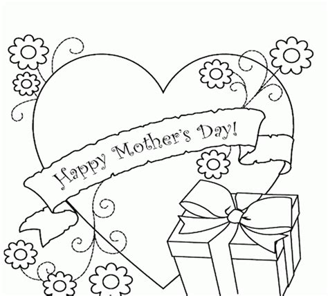 coloring pages  mothers day cards coloring pages kids