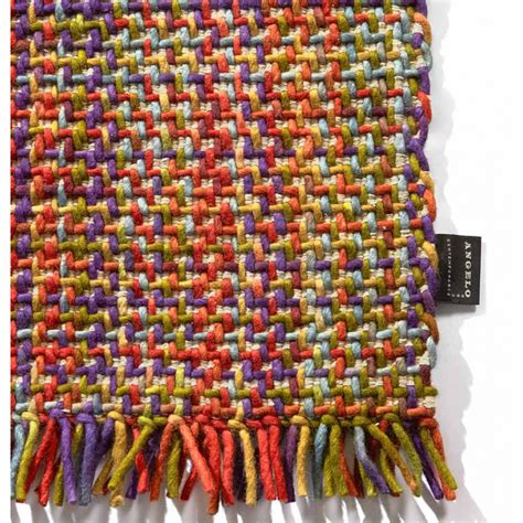 tapis en laine multicolore morrison tapis chic
