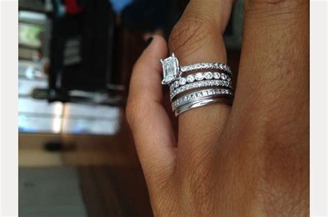 Stacked Wedding Ring Styles Thatll Leave You Breathless Stacked