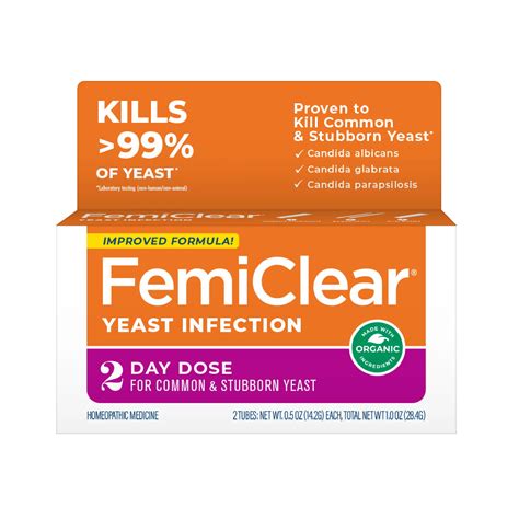 femiclear 2 day yeast infection treatment shop medicines and treatments