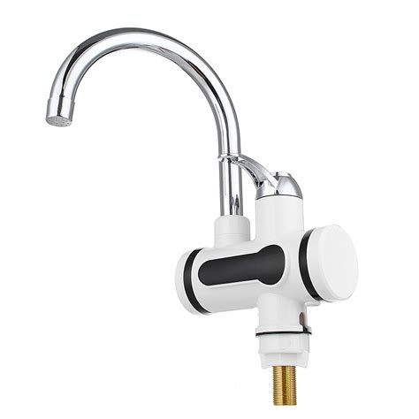 electric tankless instant hot water heater faucet kitchen heating tap  banggood