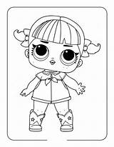 Pages Lol Little Doll Girl Coloring Surprise Color Kids Online sketch template