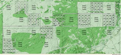 ranch map  sierra mountain ranch