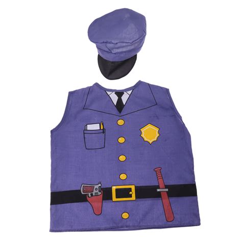 unisex children role play costume dress  set occupation uniform