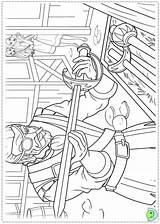 Coloring Dinokids Musketeers Barbie Three Close Print Pages sketch template
