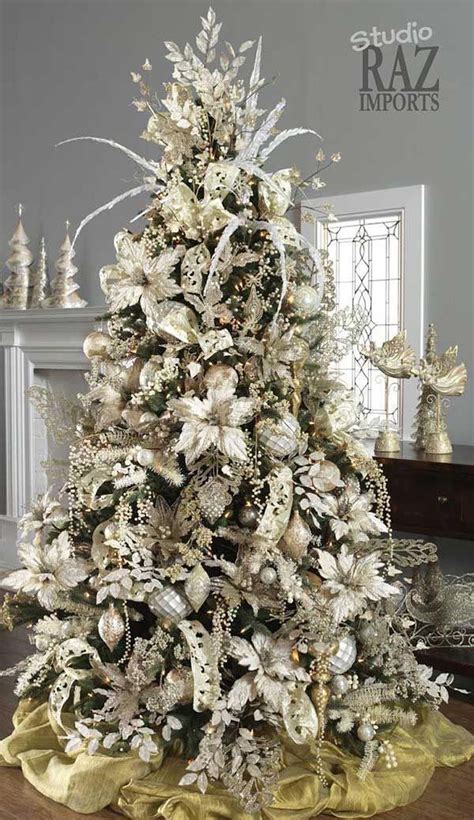 incredible christmas trees ideas   elegant elegant christmas trees white