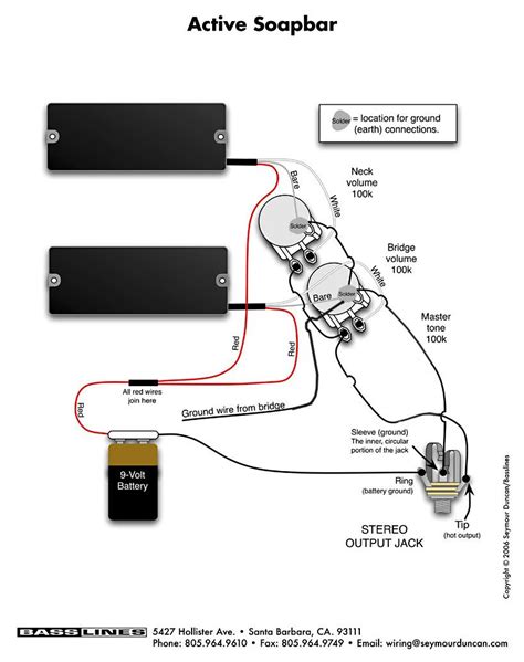 bass pickup wiring diagrams trabajo electrico electrica
