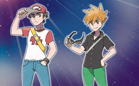 Pokemon Sun And Moon Brings Red And Blue Back For A Full