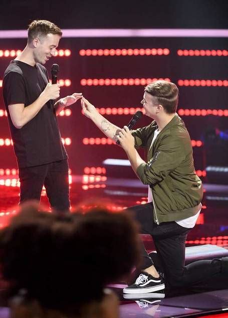 watch the surprise proposal on the voice australia