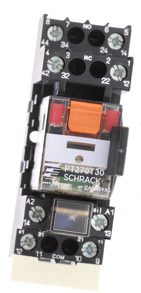 ptstd    te connectivity din rail power relay  ac coil  switching current