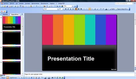 tv powerpoint template