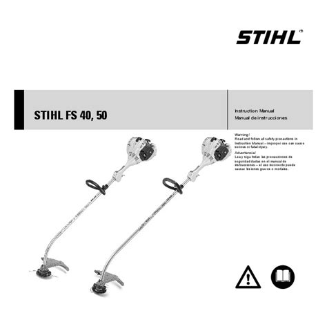 stihl fs   trimmer owners manual