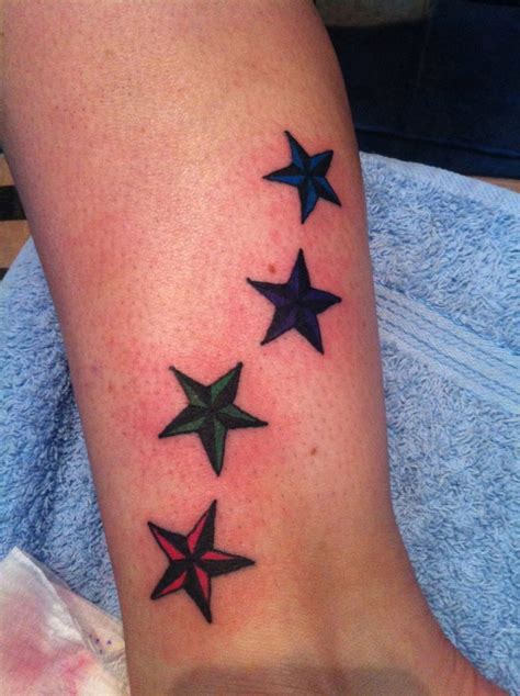 fantastic star tattoo ideas  women flawssy