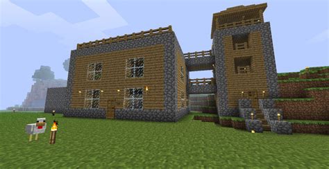 simple design house minecraft map