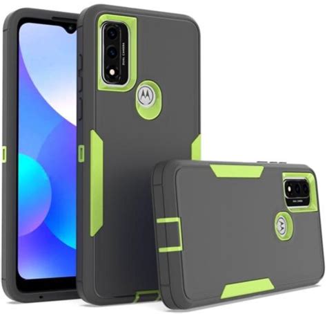 For Motorola Moto G Pure Xt2163dl 2021 Slim Tough Hybrid Case Phone