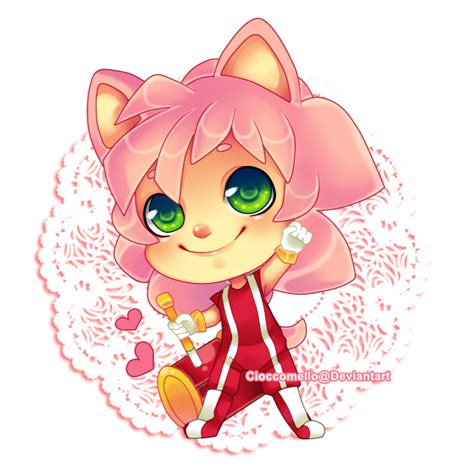 the power of love [amy rose the hedgehog] by cioccomello on deviantart