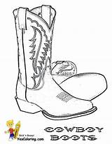Cowboy Boots Boot Coloring Pages Printable Drawing Cowgirl Western Print Tattoo Saddle Sketch Hats Color Hat Draw Kids Winter Getcolorings sketch template