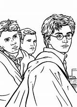 Kids Fun Coloring Pages Potter Harry Prisoner Azkaban sketch template