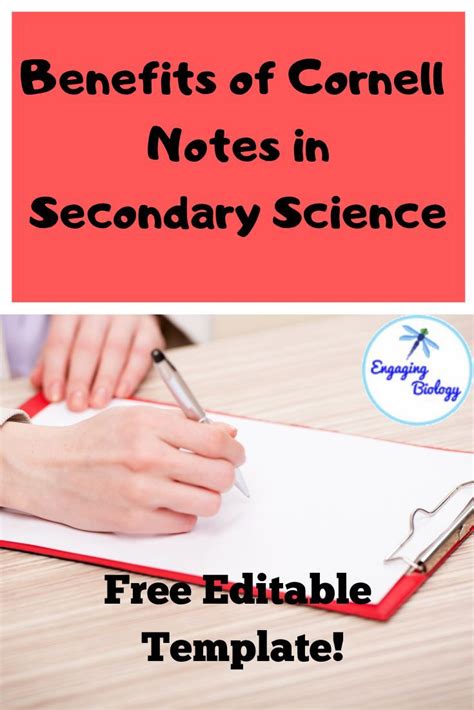 cornell notes  der high school science engaging biology blog