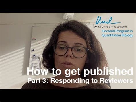 scientific paper published responding  reviewers