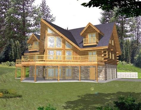 log cabin plans basement home plans blueprints
