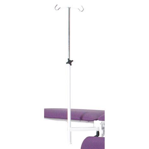 medi plinth ivdrip pole  retractable arm accessory factory fitted  medicalsuppliescouk
