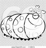 Caterpillar Outlined Amorous Cory Thoman sketch template
