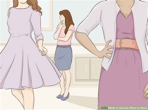 3 ways to decide what to wear wikihow