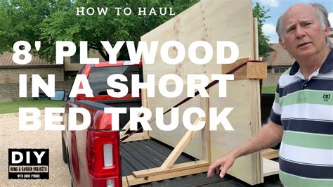 haul  plywood   short bed truck youtube