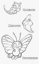 Butterfree Caterpie Pngitem Cyndaquil sketch template
