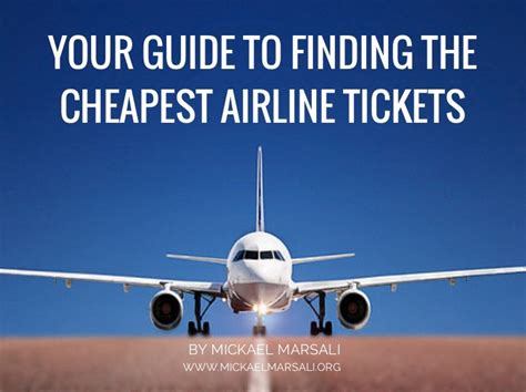 guide  finding  cheapest airline