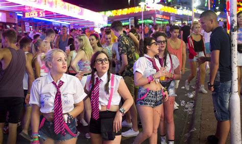 two british men arrested in magaluf on suspicion of raping