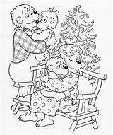 Bears Coloring Berenstain Pages Colouring Expression Brother Sister Getcolorings Print Bear Printable Designlooter Color Educative 48kb 1660 sketch template