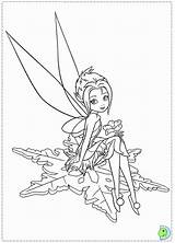 Coloring Pages Tinkerbell Secret Wings Popular Gif sketch template