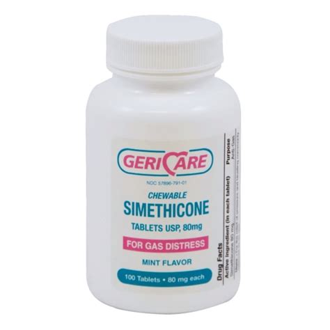 simethicone mg chewable tablet gcp   gcp