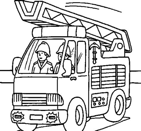 fire truck coloring page  preschoolers  fire truck coloring