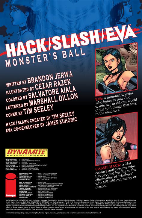 hack slash eva monster s ball issue 2 read hack slash