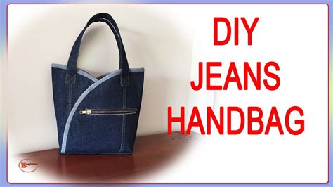 jeans handbag making  home jeans bag tutorial recycle jeans