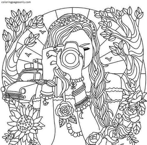 teenage coloring pages  printable coloring pages